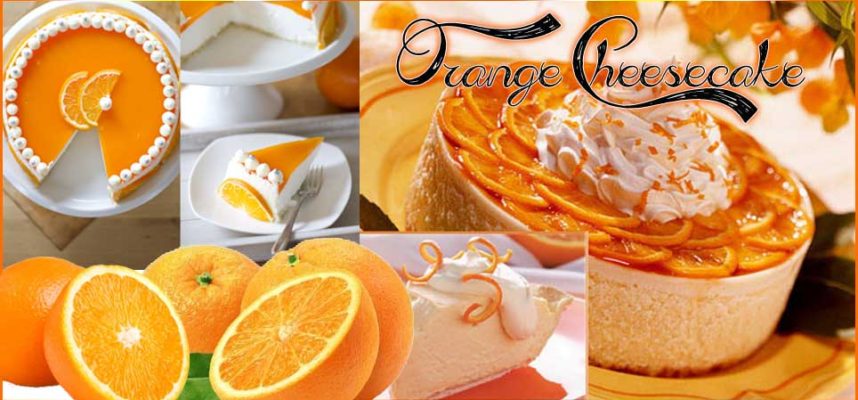 Orange cheesecake