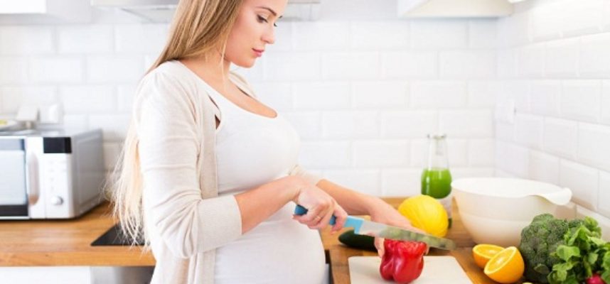 Healthy meal during pregnancy
