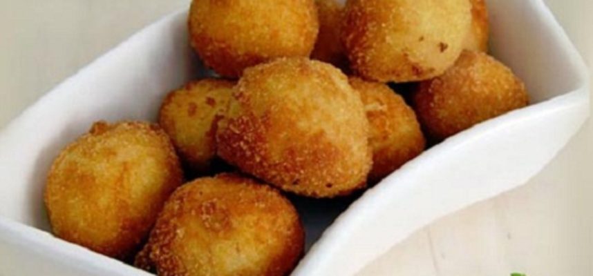 Golden Potato croquettes