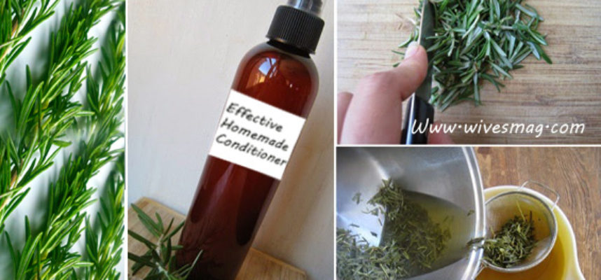 Homemade hair conditioner