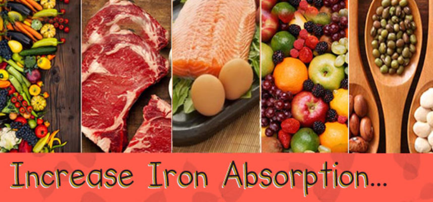 Increase Iron absorption