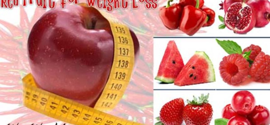 lose weight by consuming red foods