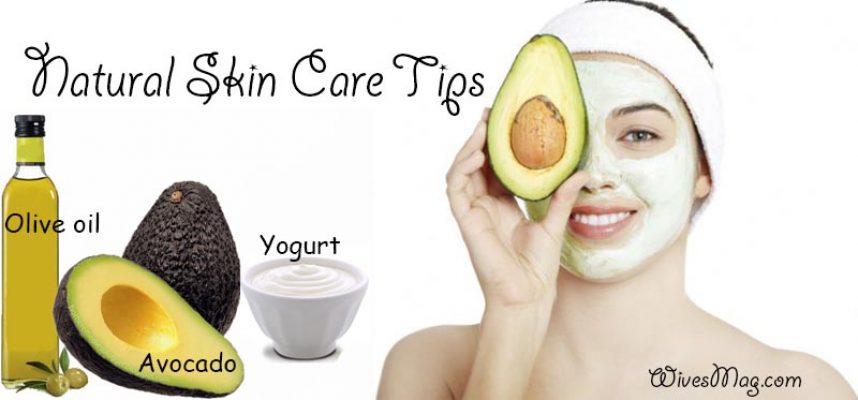 Natural Skin Care Tips With Avocado Face Mask