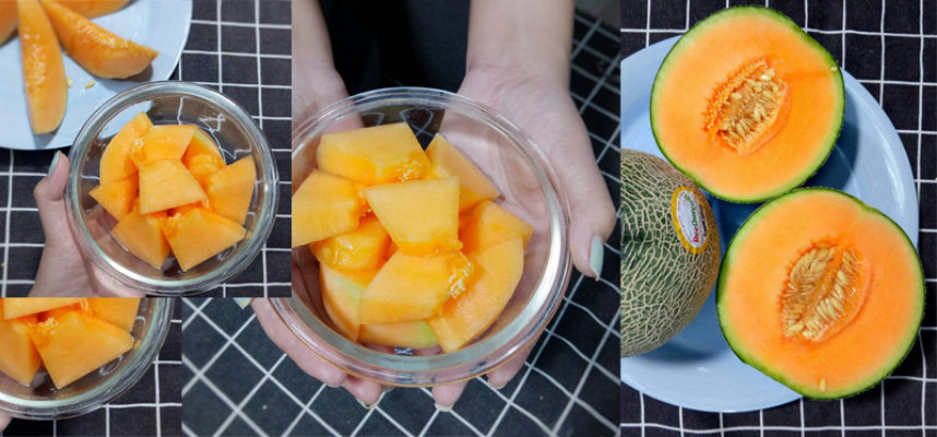 Melon, delicious, healthy seasonal fruit